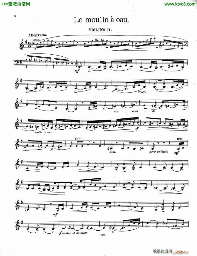 Amberg 5 Duettini 2vln pno vl2(钢琴谱)3