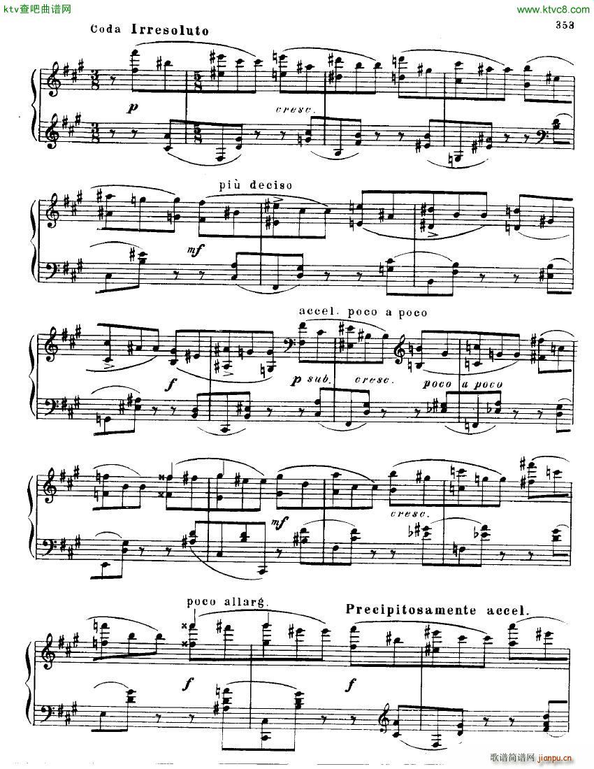 Anatoly Alexandrov Opus 90 Sonata no 13(钢琴谱)15