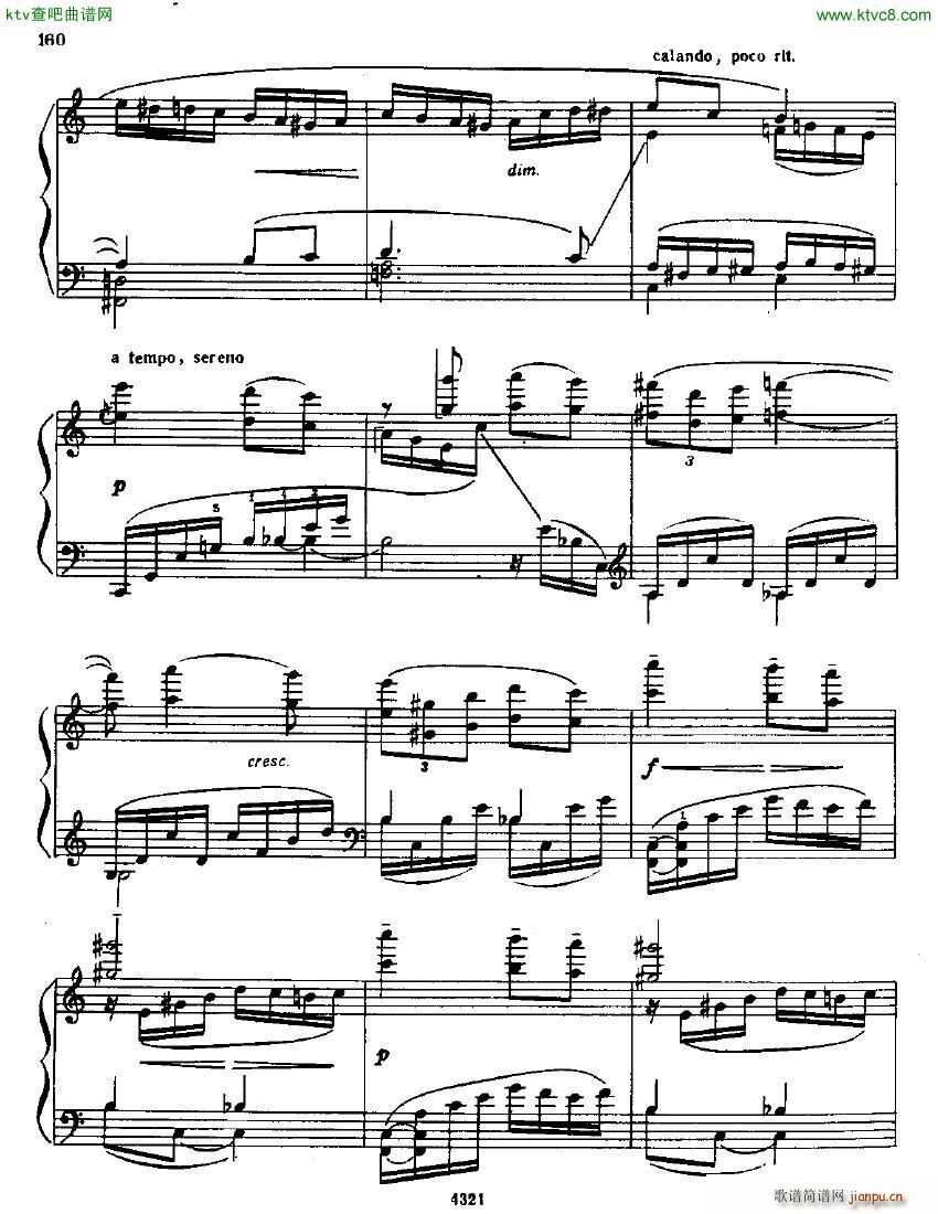 Anatoly Alexandrov Opus 89 Elegy and Waltz(钢琴谱)5