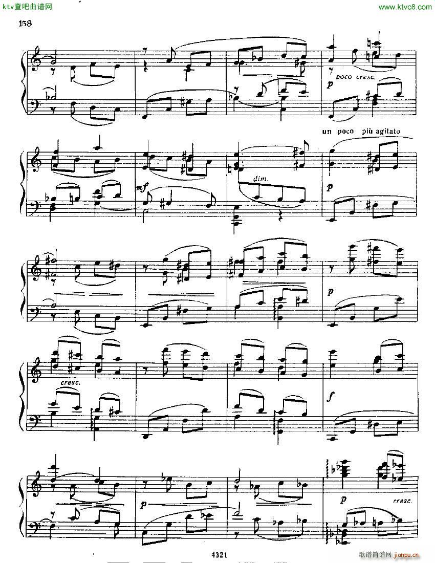 Anatoly Alexandrov Opus 89 Elegy and Waltz(钢琴谱)3