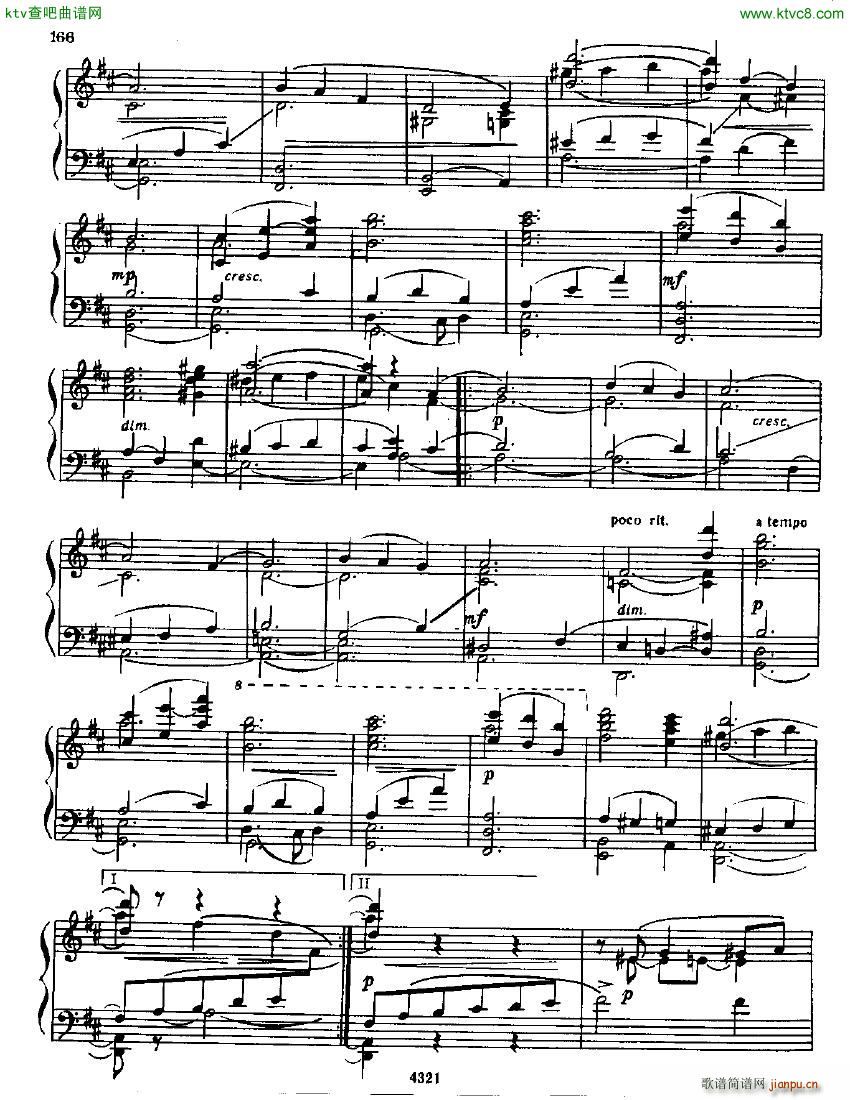 Anatoly Alexandrov Opus 89 Elegy and Waltz(钢琴谱)11