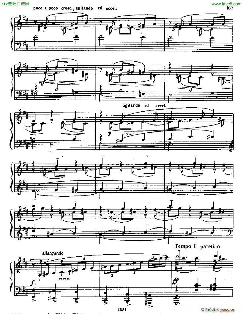 Anatoly Alexandrov Opus 89 Elegy and Waltz(钢琴谱)12