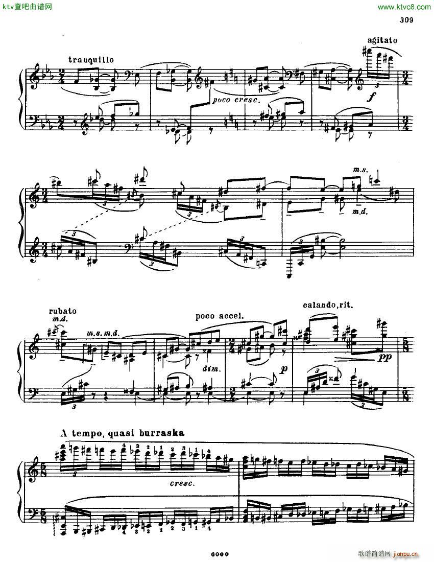Anatoly Alexandrov Opus 87 Sonata no 12(钢琴谱)9