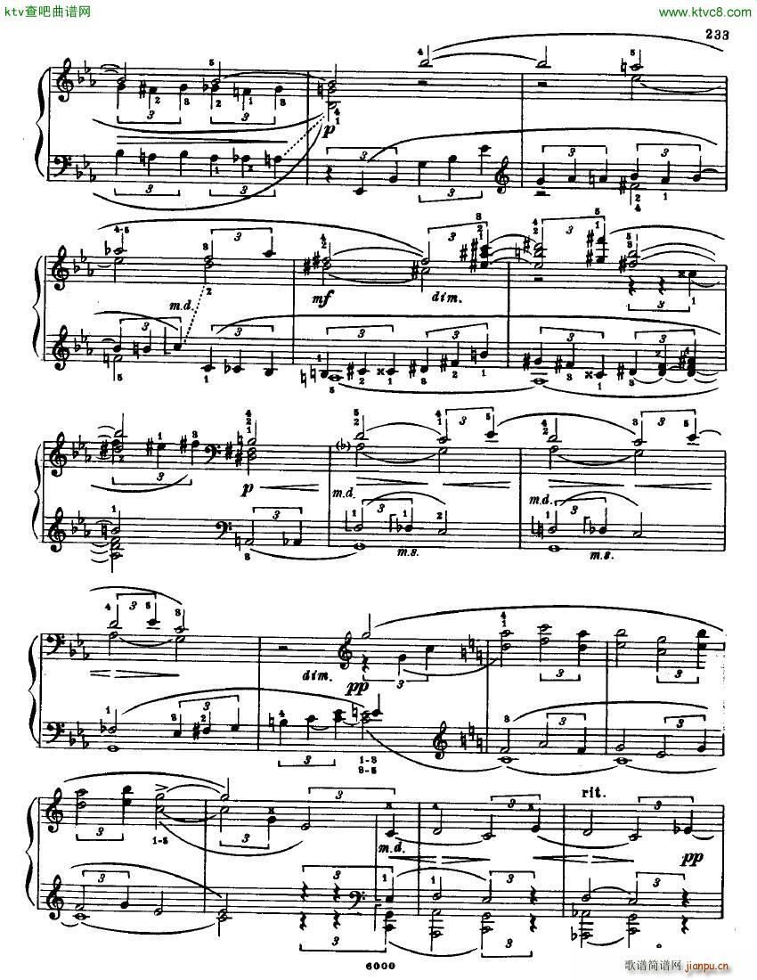 Anatoly Alexandrov Opus 61 Sonata no 9(钢琴谱)11