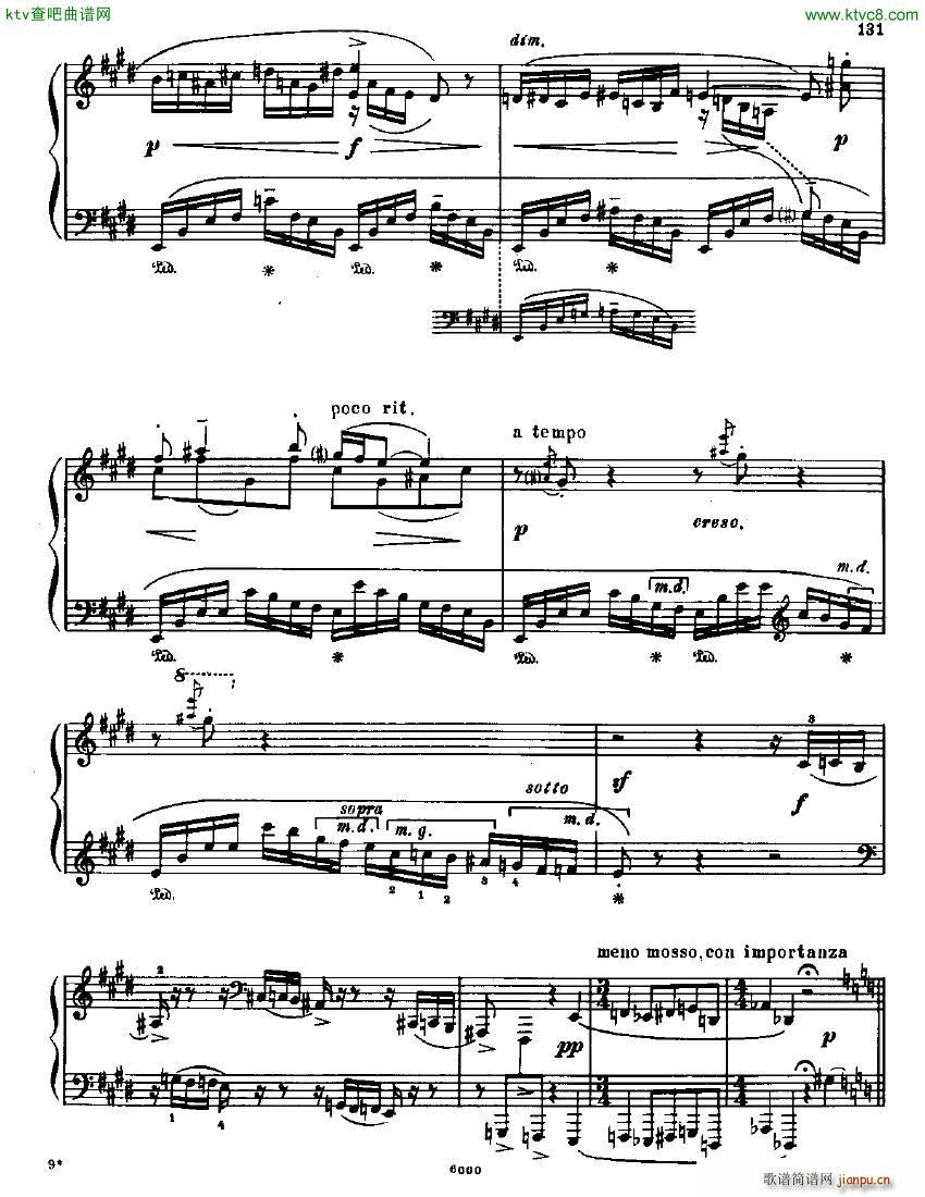Anatoly Alexandrov Opus 22 Sonata no 5(钢琴谱)18