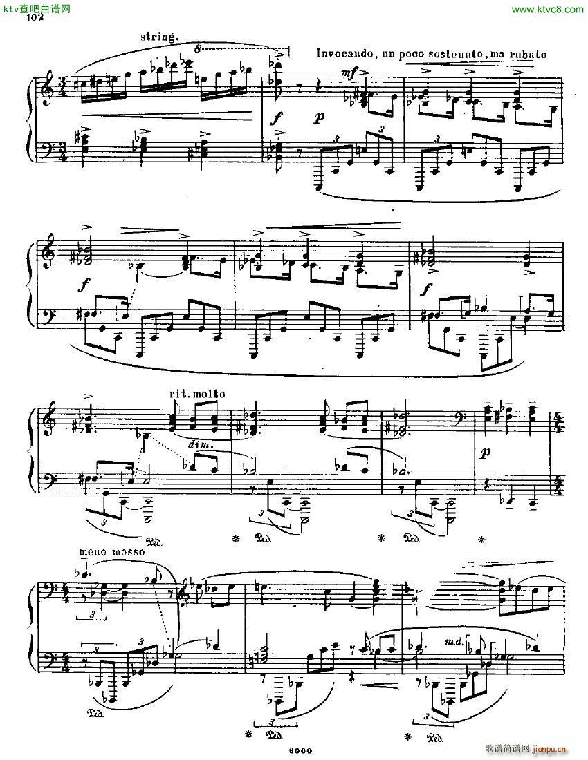 Anatoly Alexandrov Opus 19 Sonata no 4(钢琴谱)31