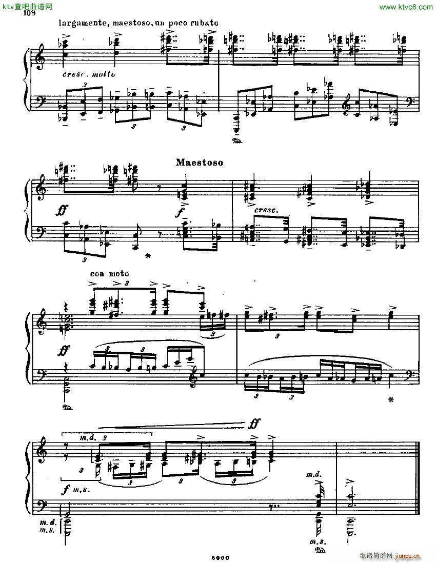Anatoly Alexandrov Opus 19 Sonata no 4(钢琴谱)37