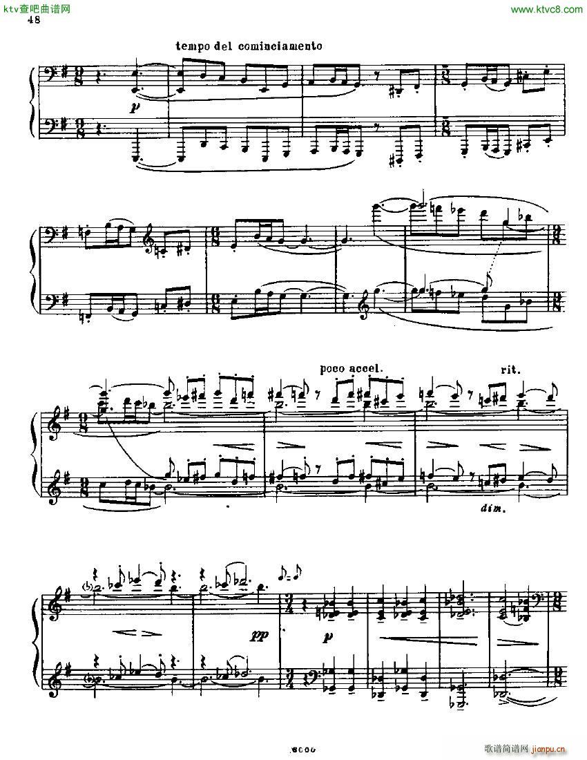 Anatoly Alexandrov Opus 18 Sonata no 3(钢琴谱)11