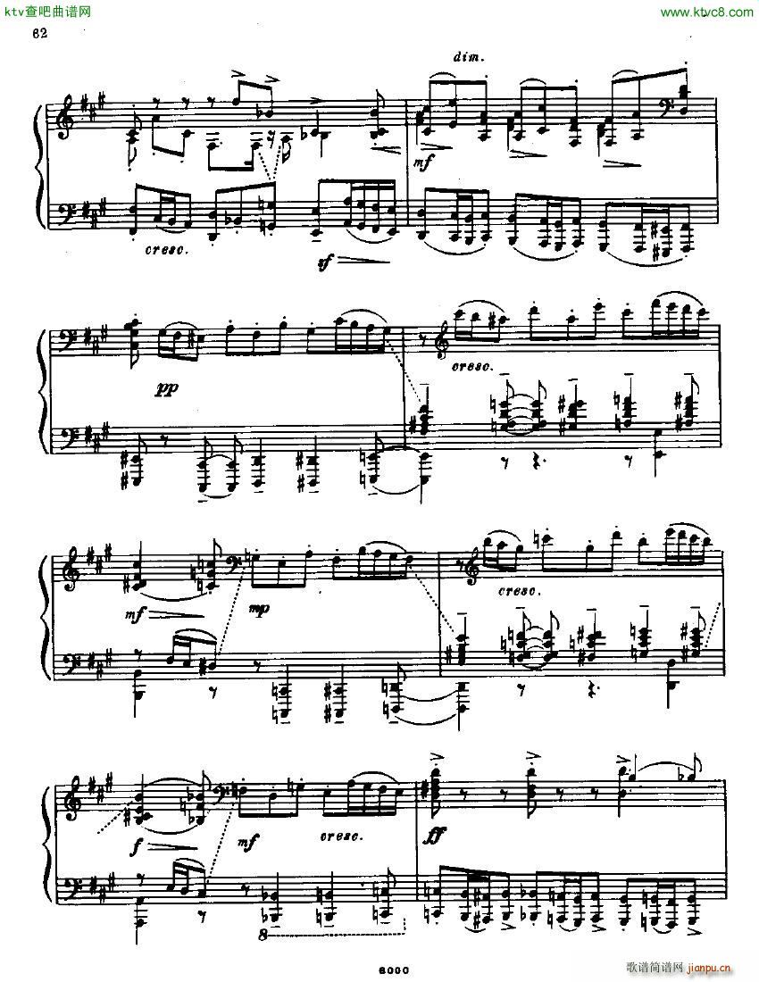 Anatoly Alexandrov Opus 18 Sonata no 3(钢琴谱)25