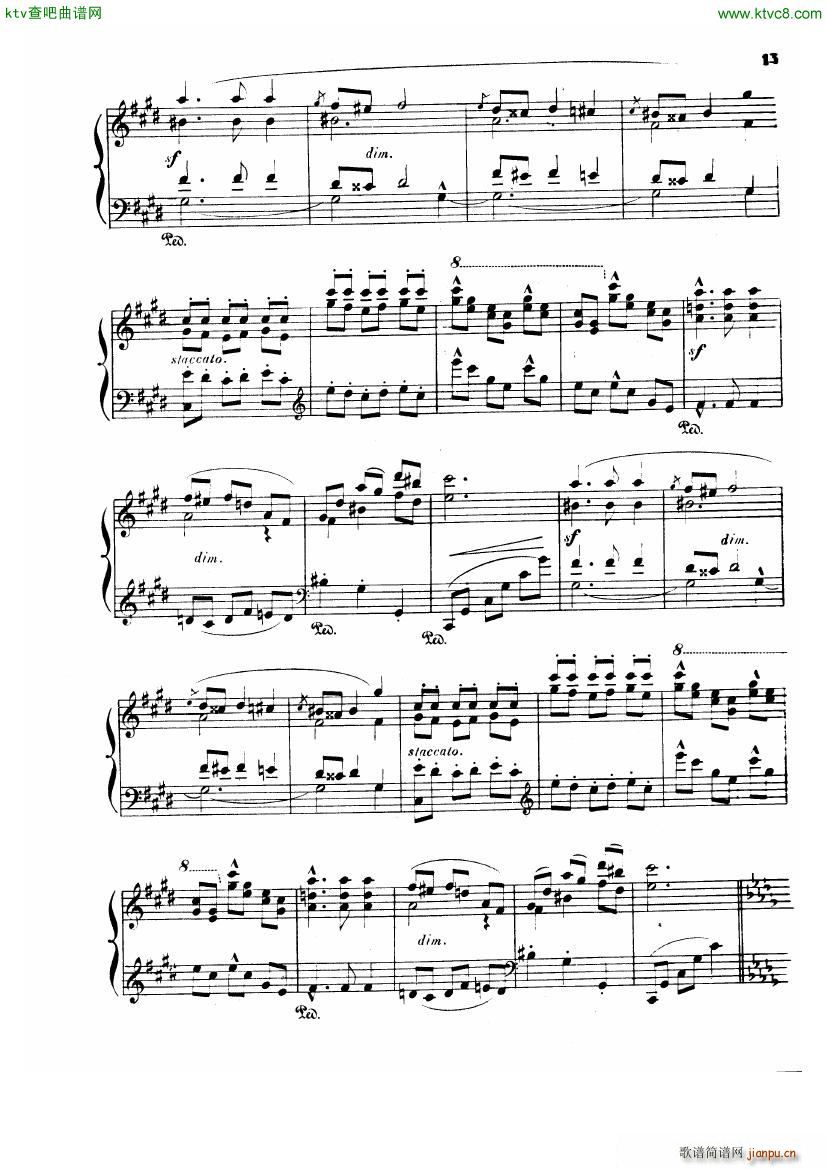 Albeniz op 82 Piano Sonata no 5(钢琴谱)13