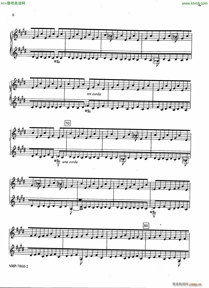 Adams Phrygian Gates part 1(钢琴谱)6