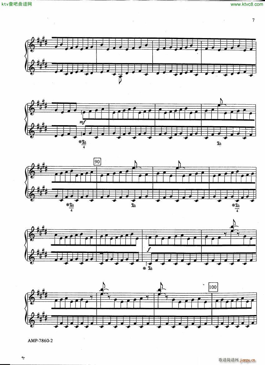 Adams Phrygian Gates part 1(钢琴谱)7