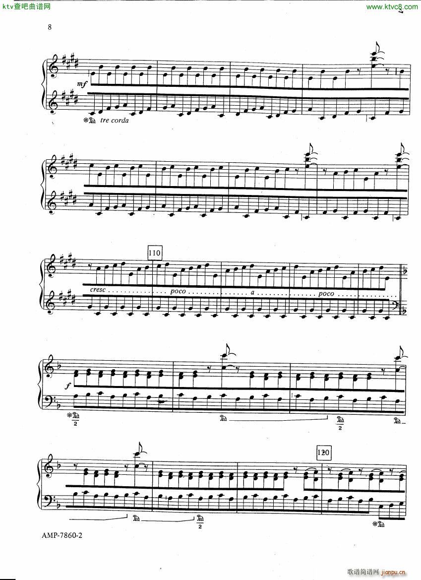 Adams Phrygian Gates part 1(钢琴谱)8