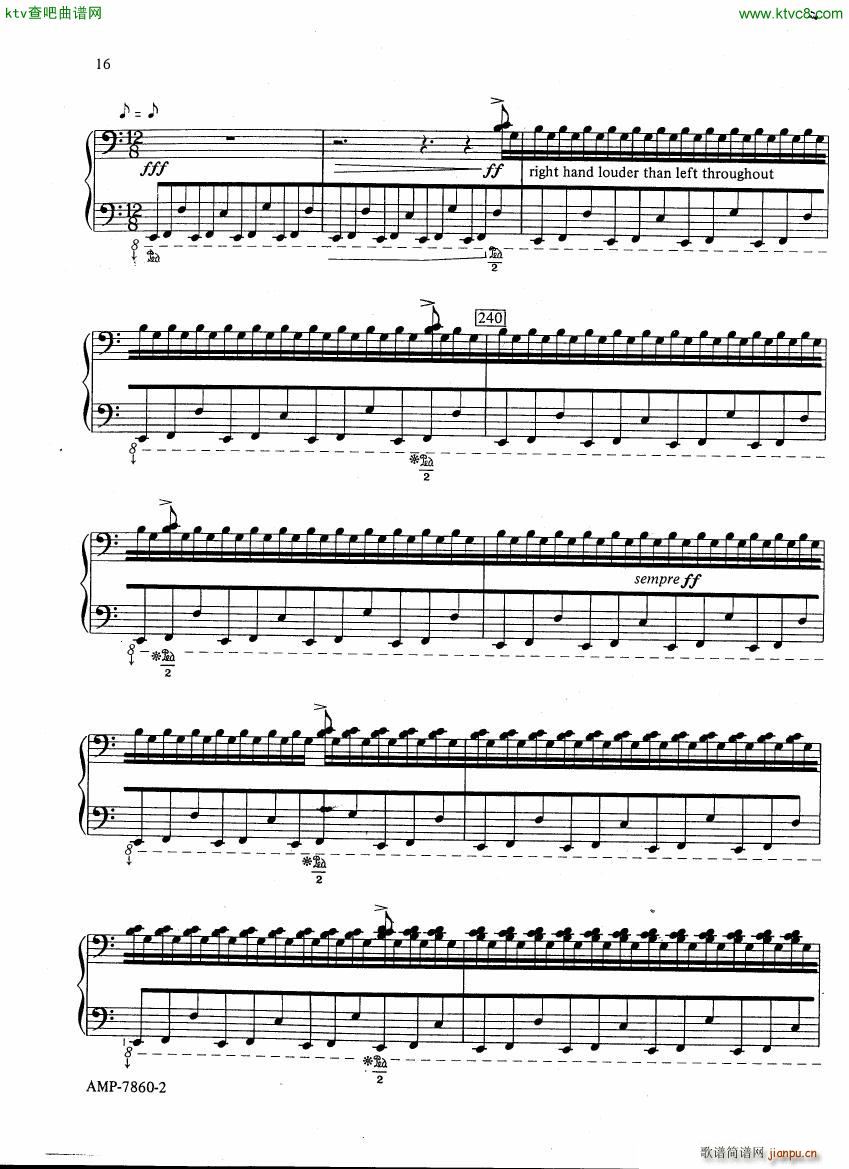 Adams Phrygian Gates part 1(钢琴谱)12