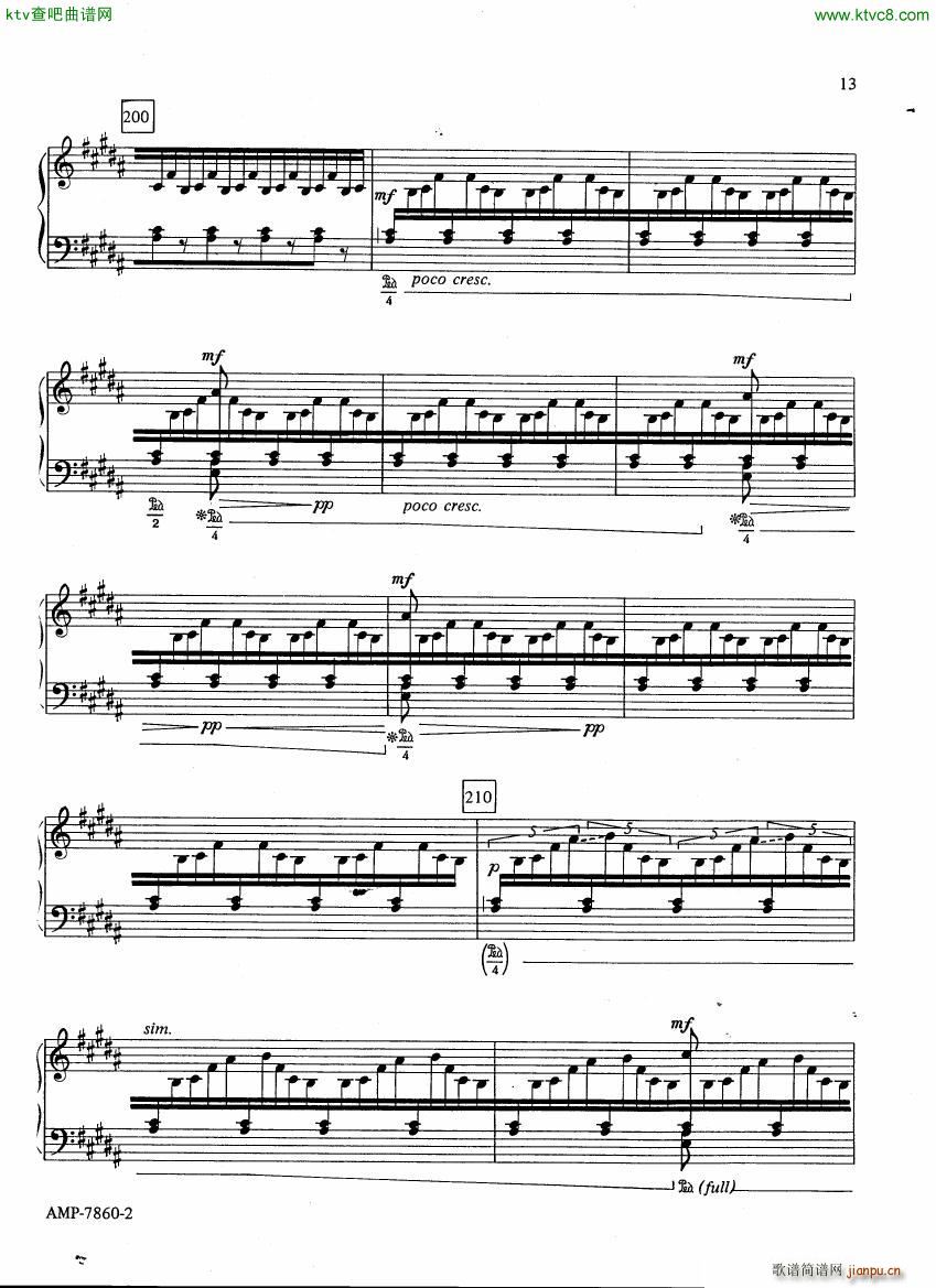 Adams Phrygian Gates part 1(钢琴谱)13