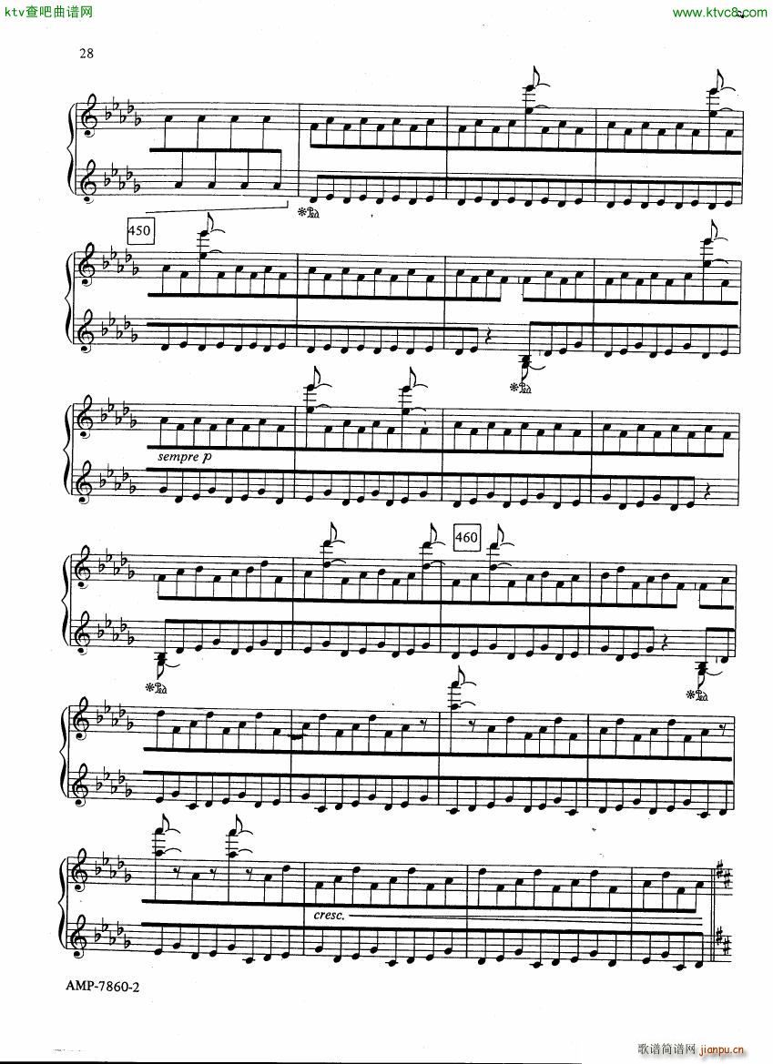 Adams Phrygian Gates part 1(钢琴谱)28