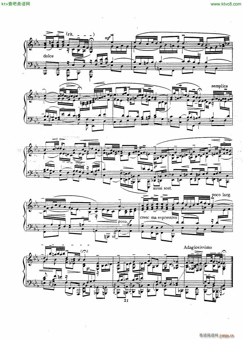 Bach JS A transcription book for Harriet Cohen(钢琴谱)24