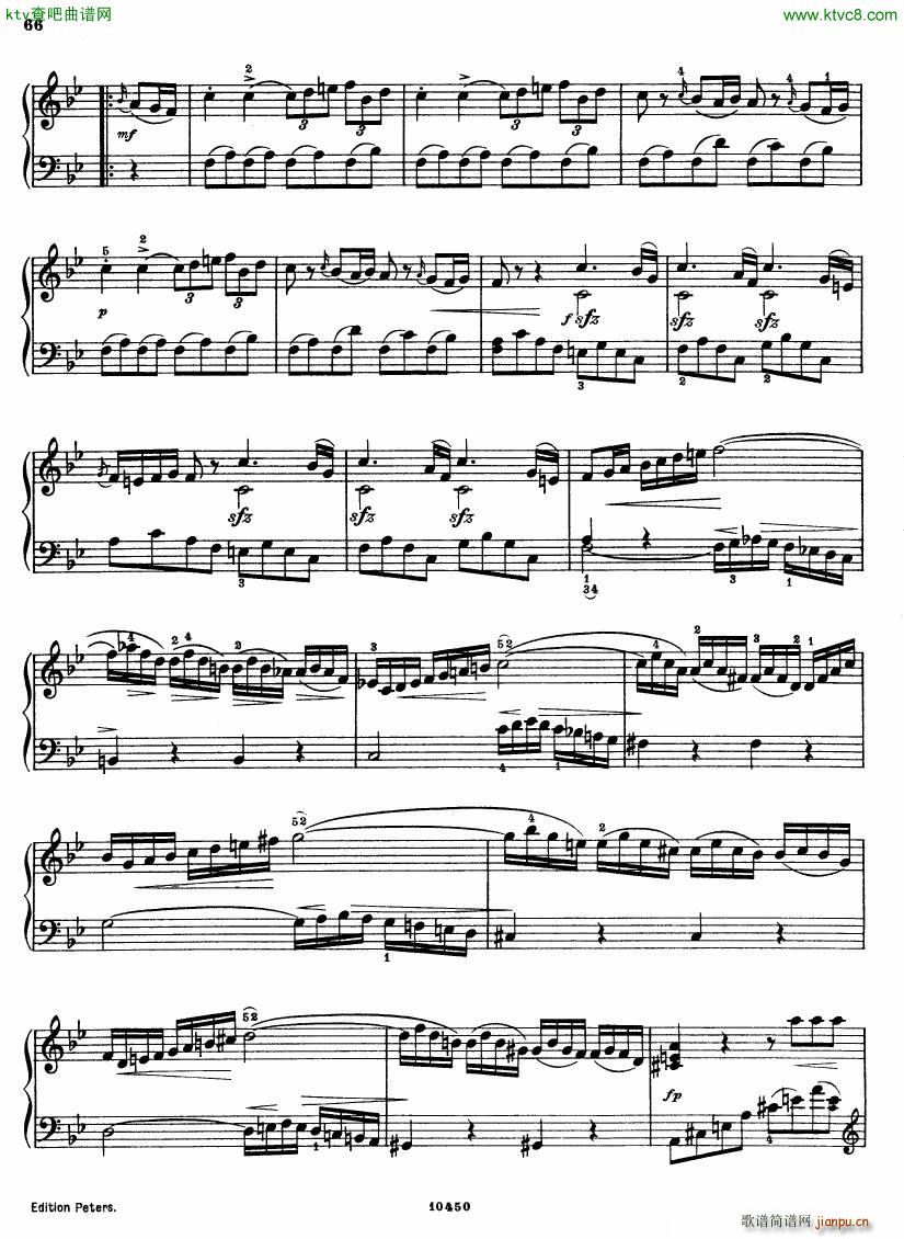 Bach JC op 17 no 6 Sonata(钢琴谱)7