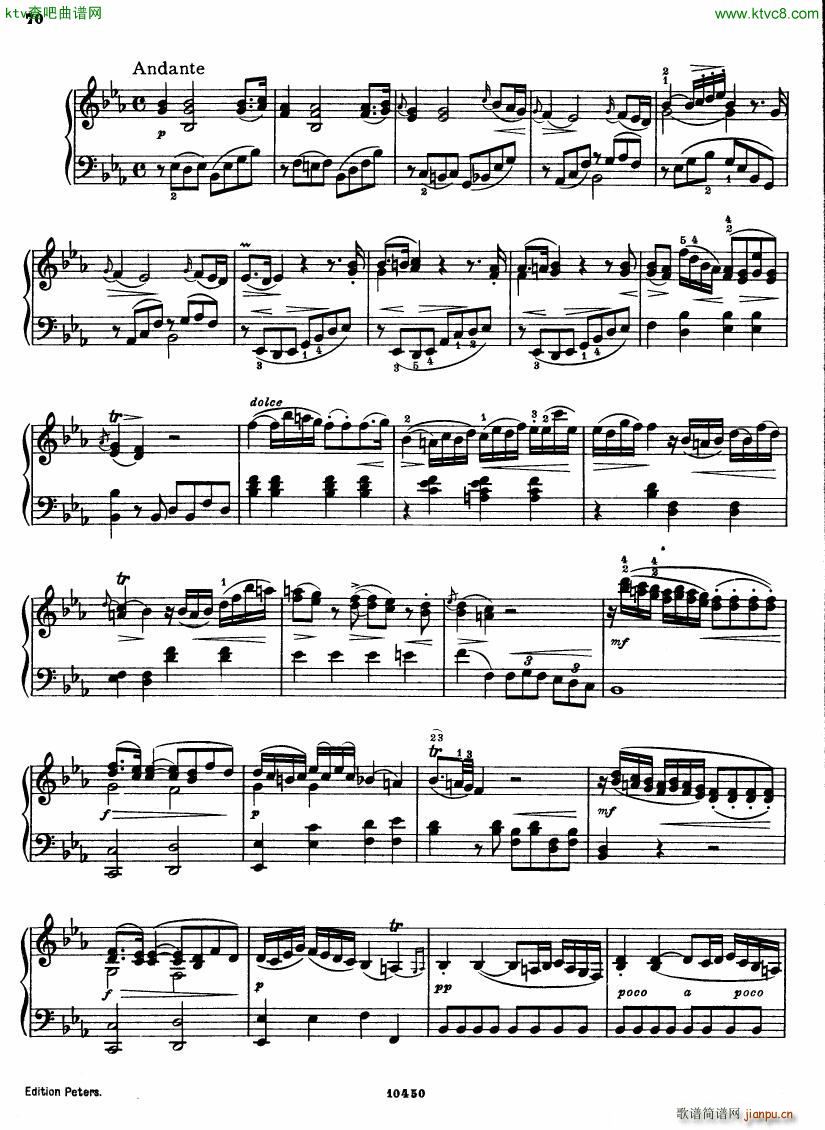 Bach JC op 17 no 6 Sonata(钢琴谱)15