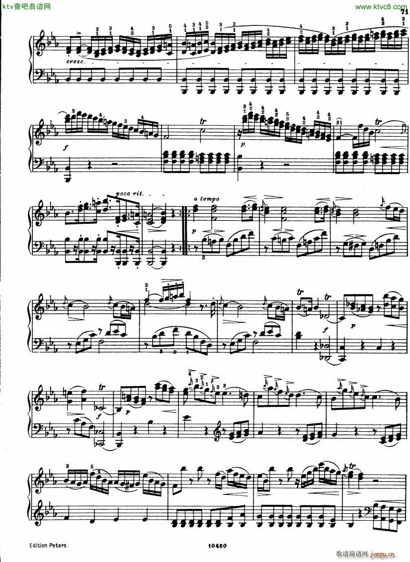 Bach JC op 17 no 6 Sonata(钢琴谱)17