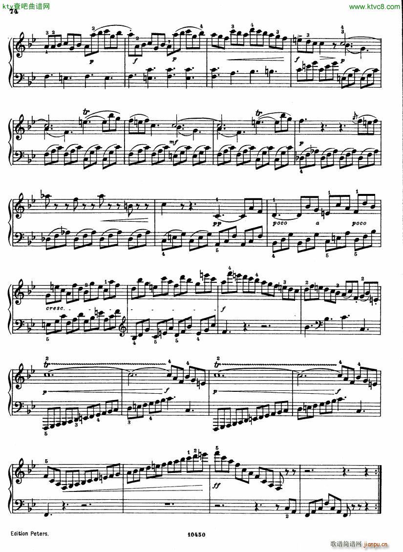 Bach JC op 17 no 6 Sonata(钢琴谱)23
