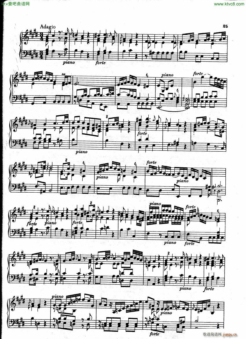 Bach CPE 6 Wurttemberg Sonatas(钢琴谱)22