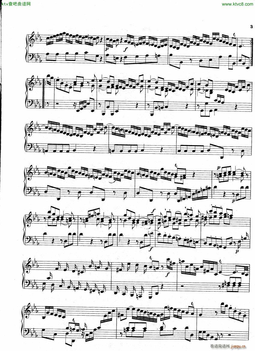 Bach CPE 6 Prussian Sonatas(钢琴谱)18