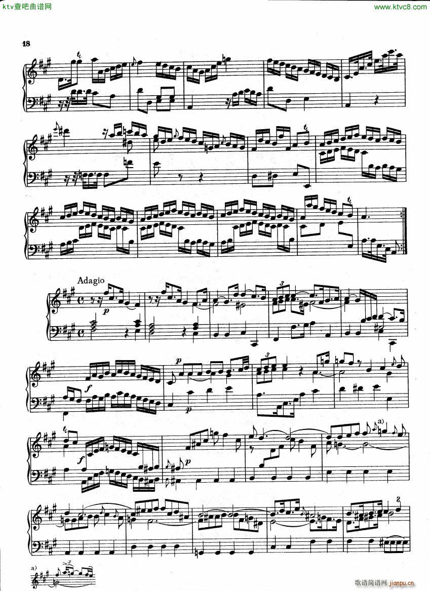 Bach CPE 6 Prussian Sonatas(钢琴谱)33