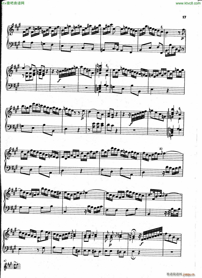 Bach CPE 6 Prussian Sonatas(钢琴谱)32