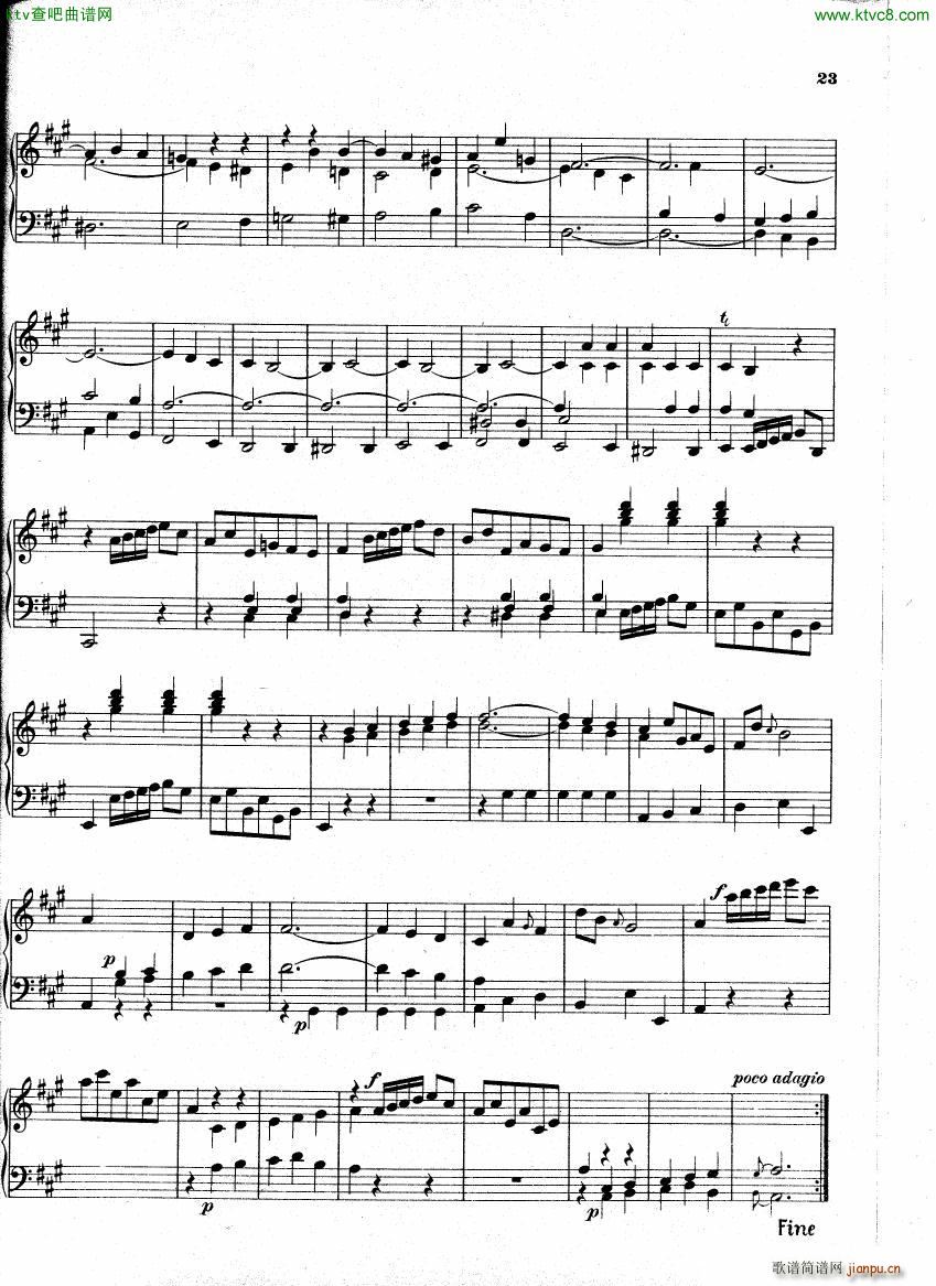 Bach CPE 6 Prussian Sonatas(钢琴谱)38