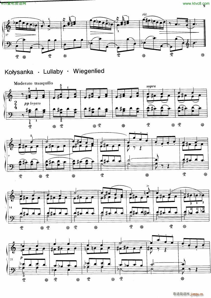 Bacewicz Childrens Suite(钢琴谱)5