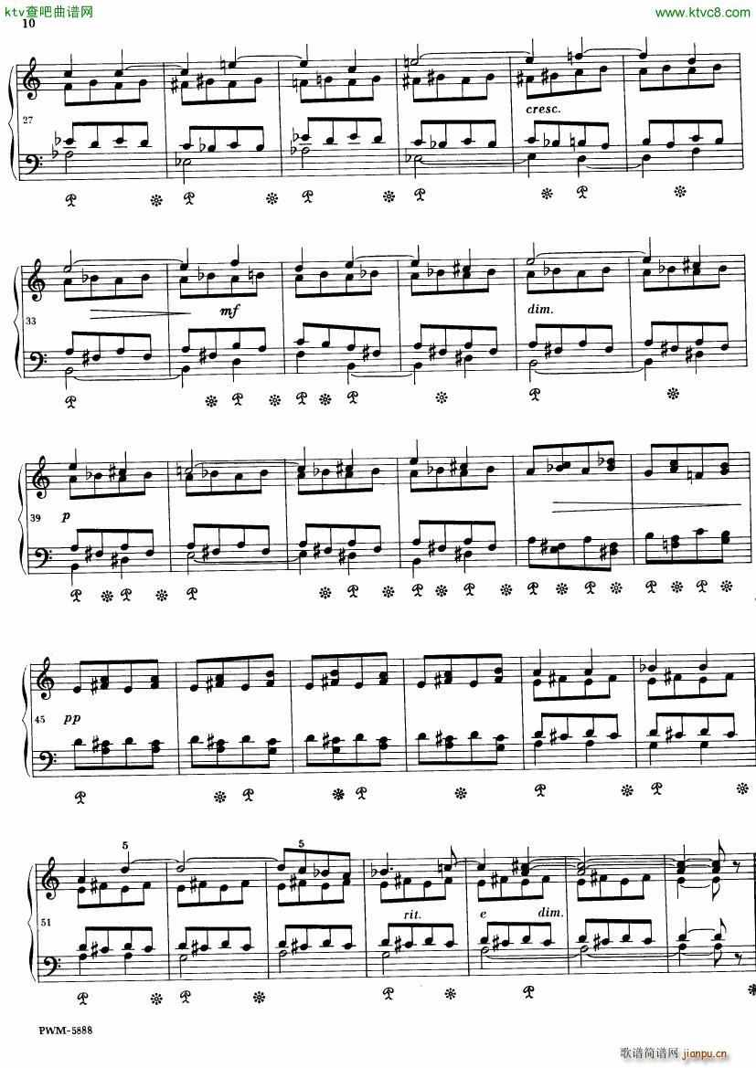 Bacewicz Childrens Suite(钢琴谱)6