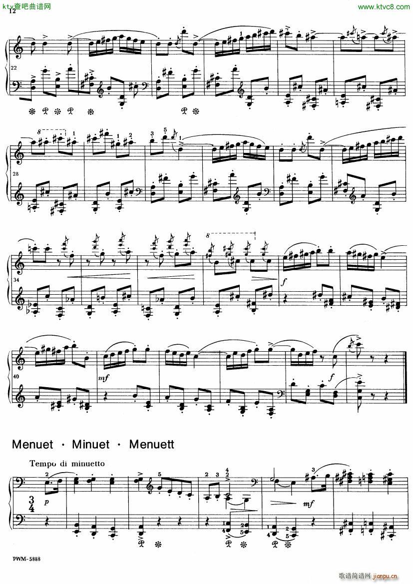 Bacewicz Childrens Suite(钢琴谱)8