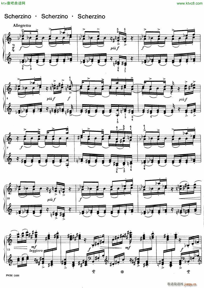 Bacewicz Childrens Suite(钢琴谱)12