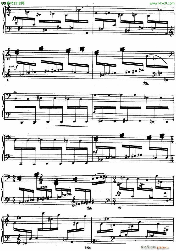 Babadjanian Poem(钢琴谱)7