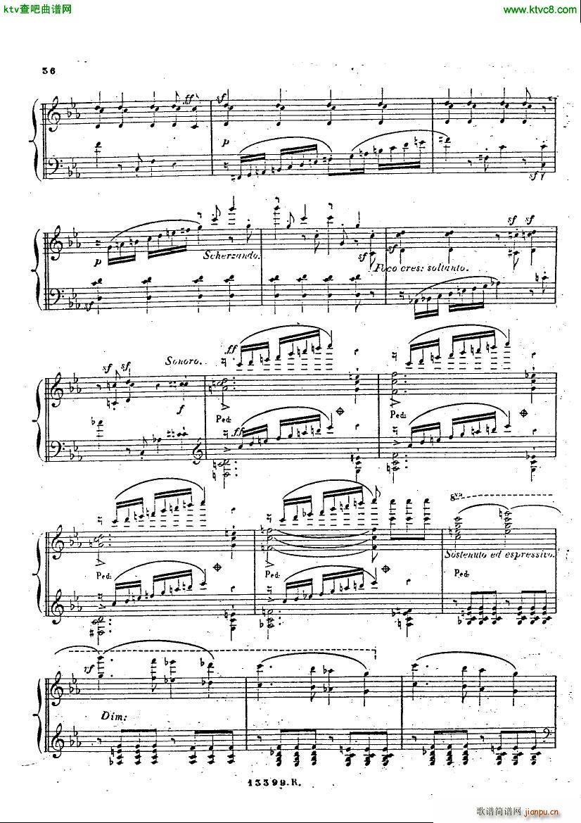 Beethoven Alkan Concerto(钢琴谱)35