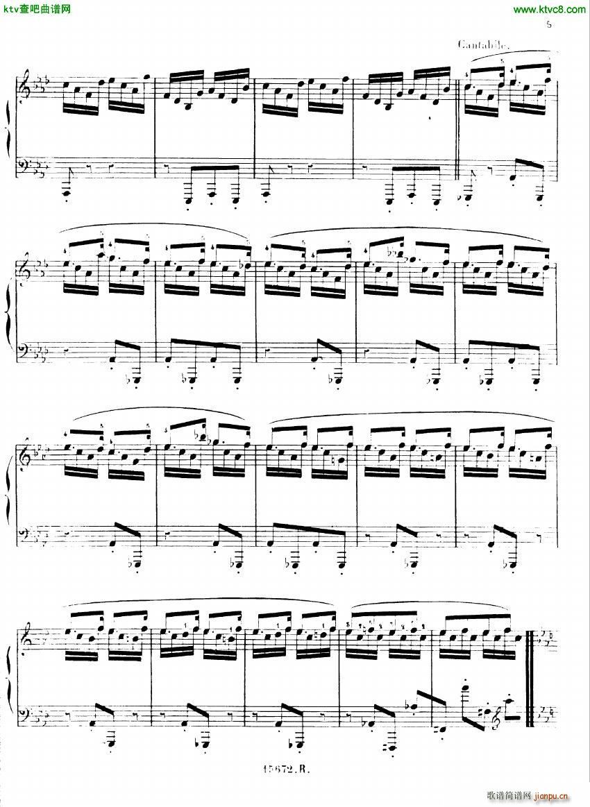 Alkan op 75 Toccatina(钢琴谱)5