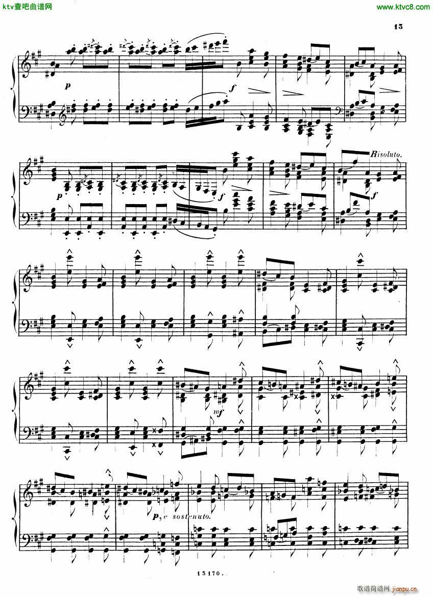 Alkan op 38b Deuxieme recueil de chants(钢琴谱)12