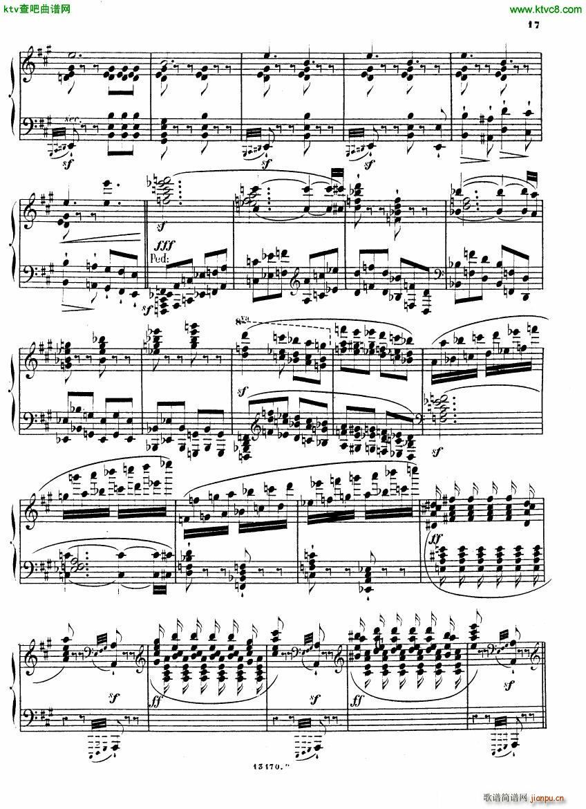 Alkan op 38b Deuxieme recueil de chants(钢琴谱)16