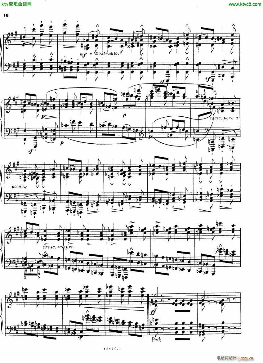 Alkan op 38b Deuxieme recueil de chants(钢琴谱)15