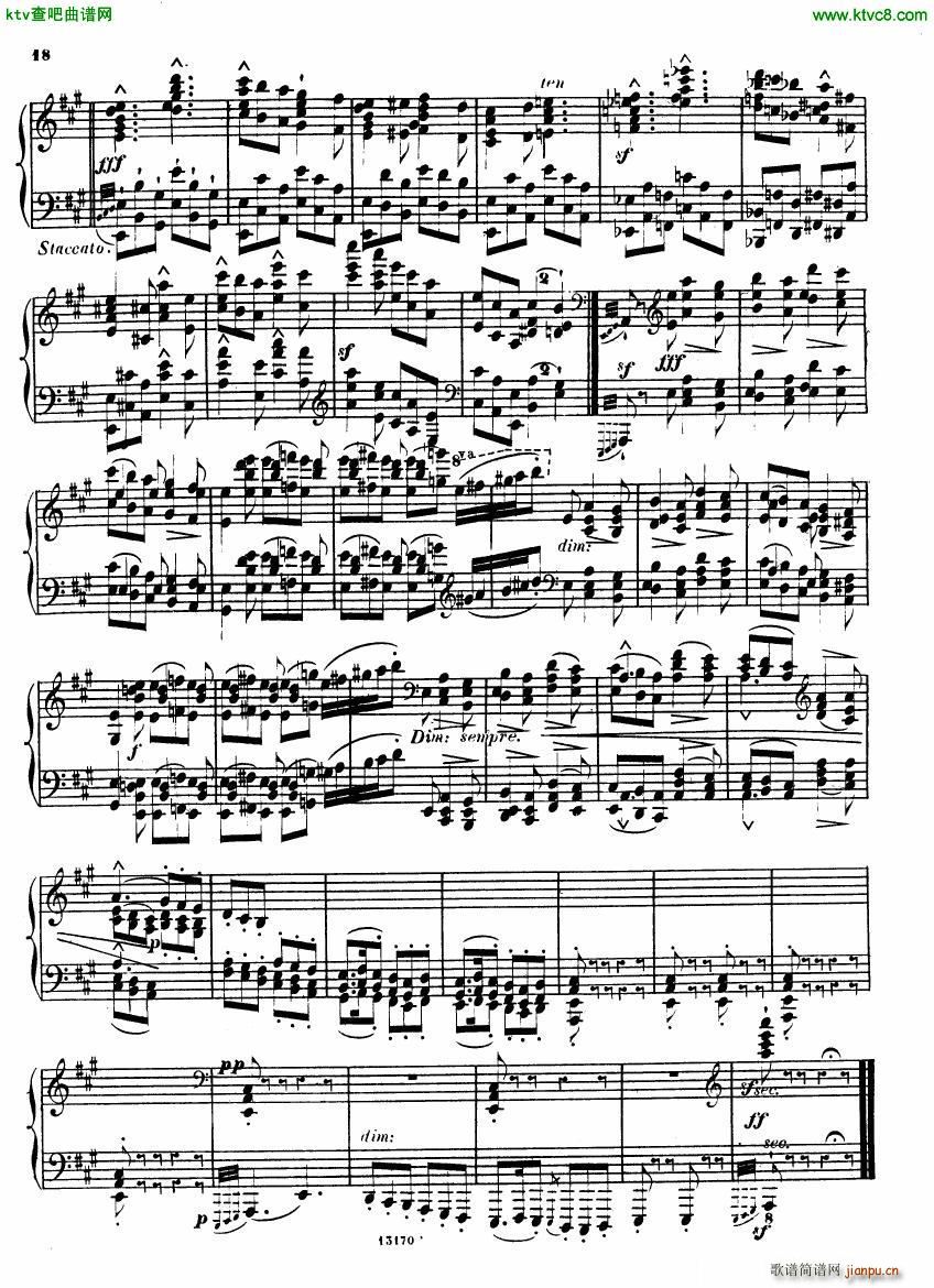 Alkan op 38b Deuxieme recueil de chants(钢琴谱)17