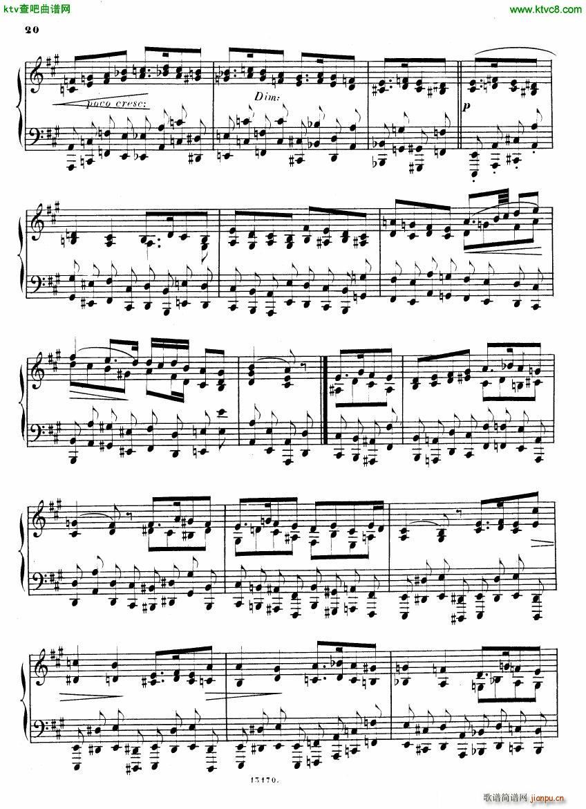 Alkan op 38b Deuxieme recueil de chants(钢琴谱)19