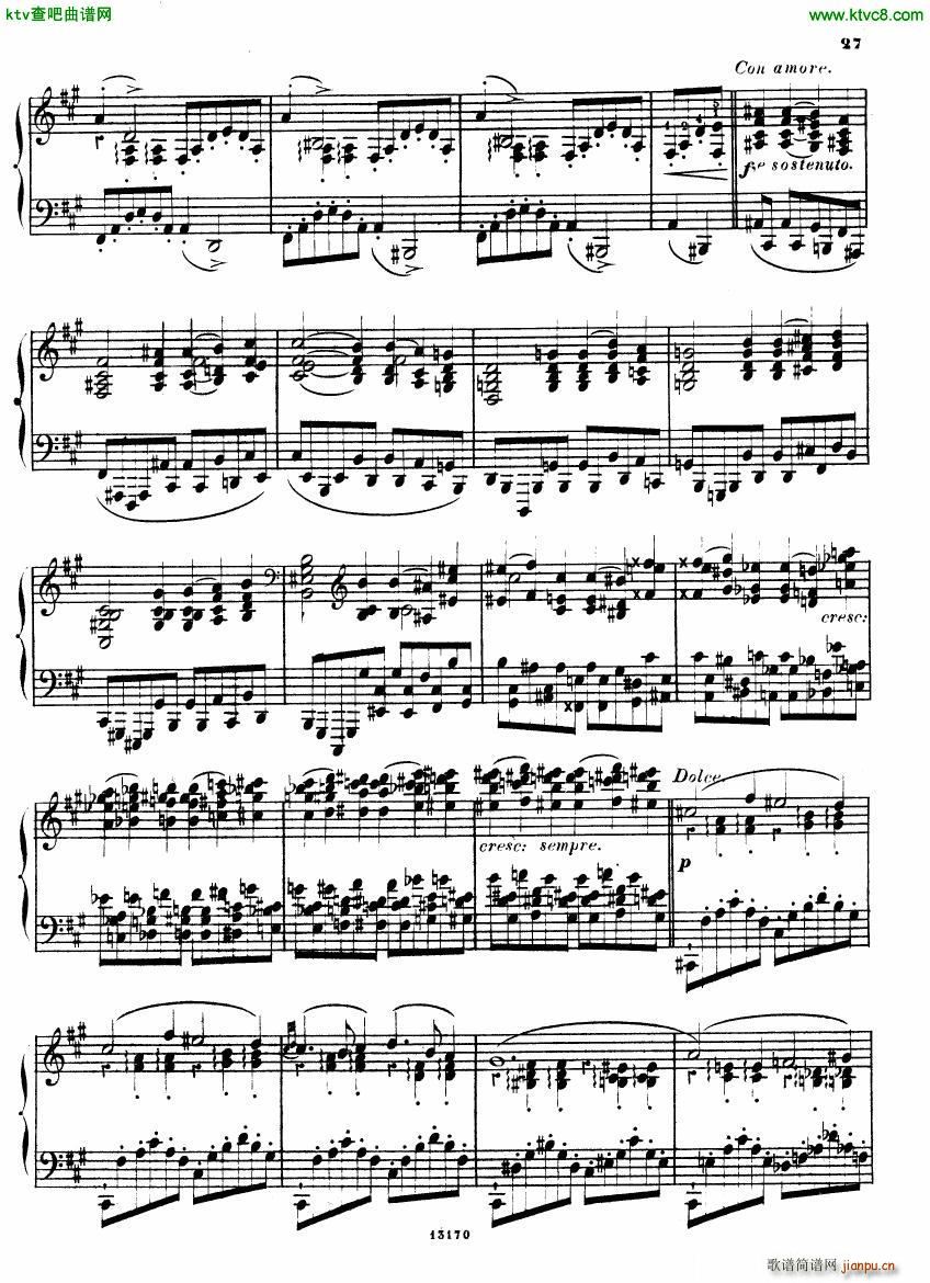 Alkan op 38b Deuxieme recueil de chants(钢琴谱)26