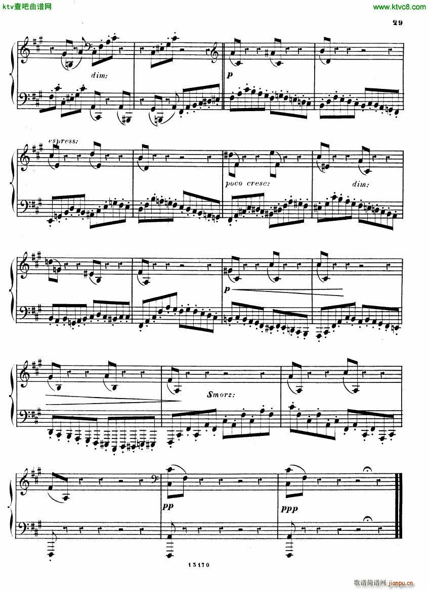 Alkan op 38b Deuxieme recueil de chants(钢琴谱)28