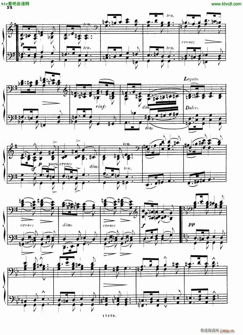 Alkan op 38b Deuxieme recueil de chants(钢琴谱)31