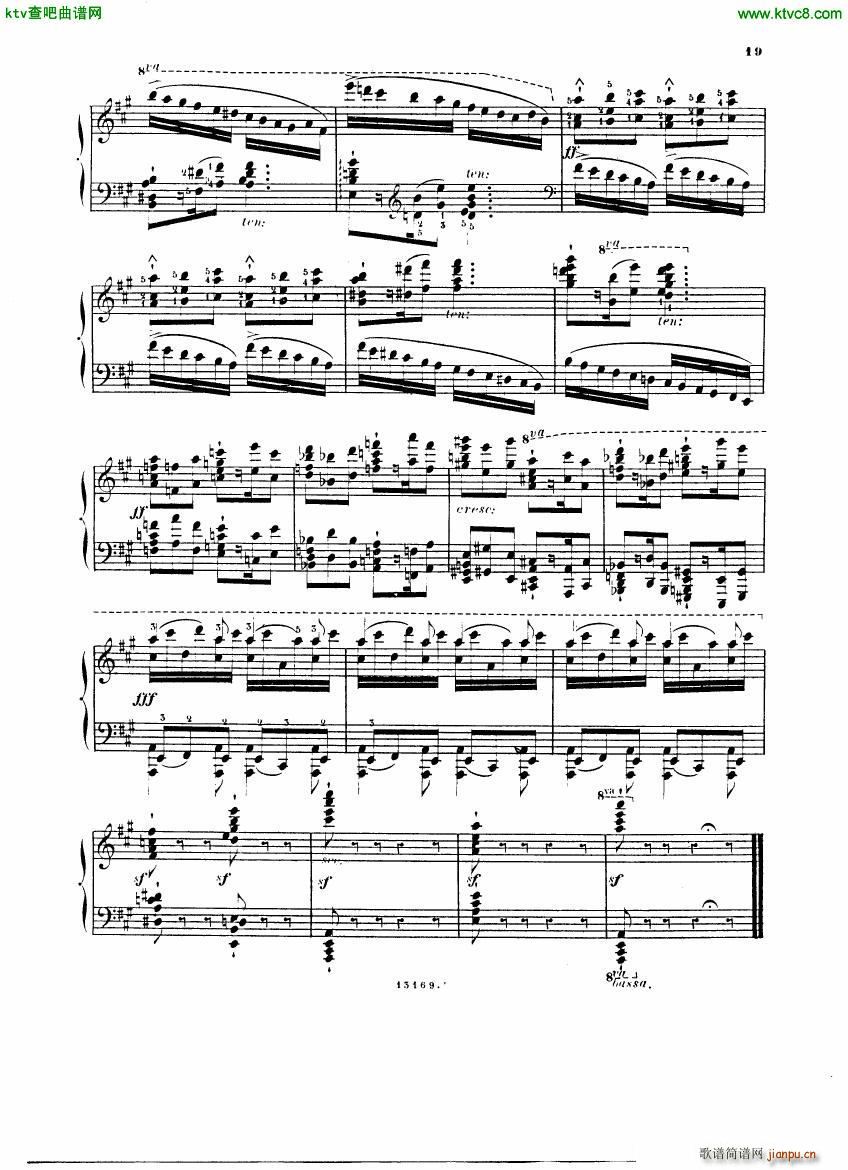 Alkan op 38 Trente Chants(钢琴谱)19