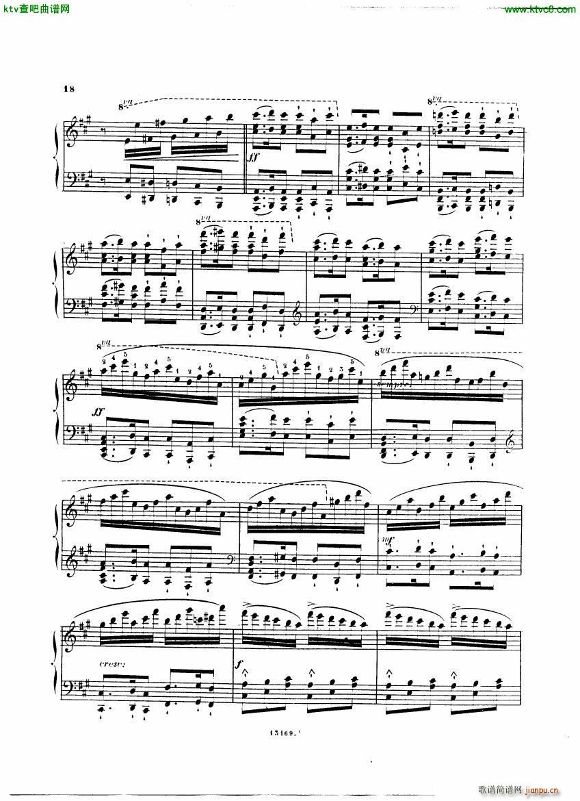 Alkan op 38 Trente Chants(钢琴谱)18