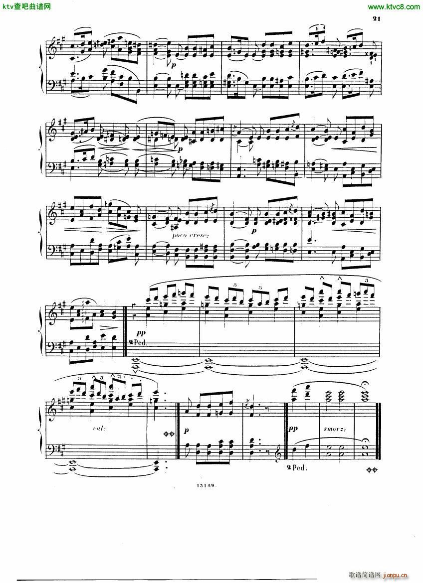 Alkan op 38 Trente Chants(钢琴谱)21