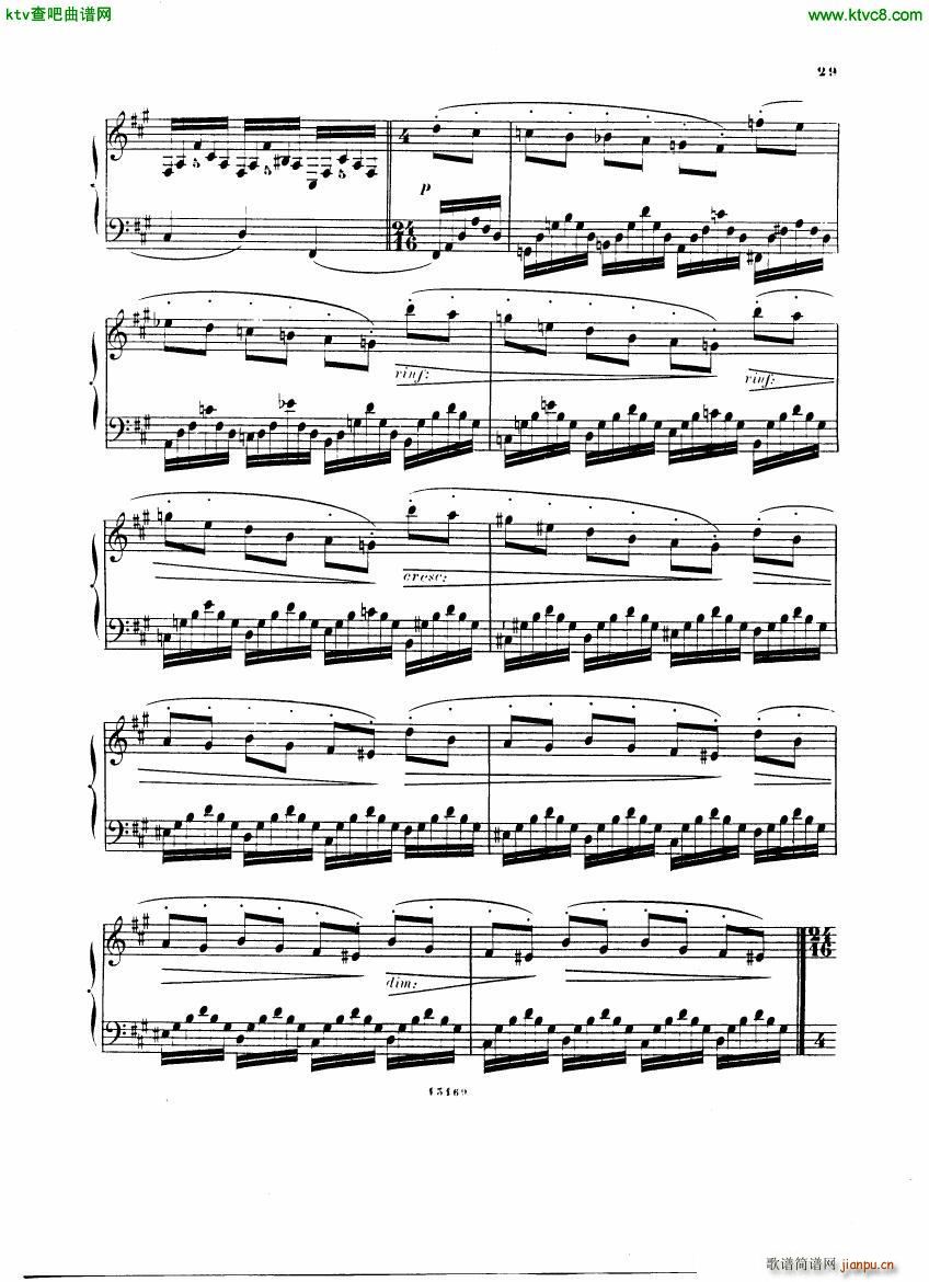 Alkan op 38 Trente Chants(钢琴谱)29