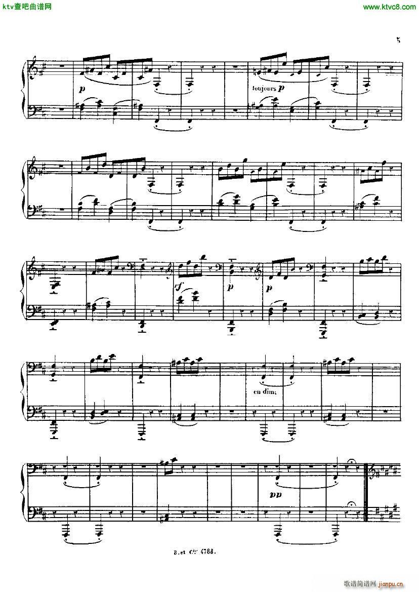 Alkan op 33 Grande Sonata part 1(钢琴谱)5